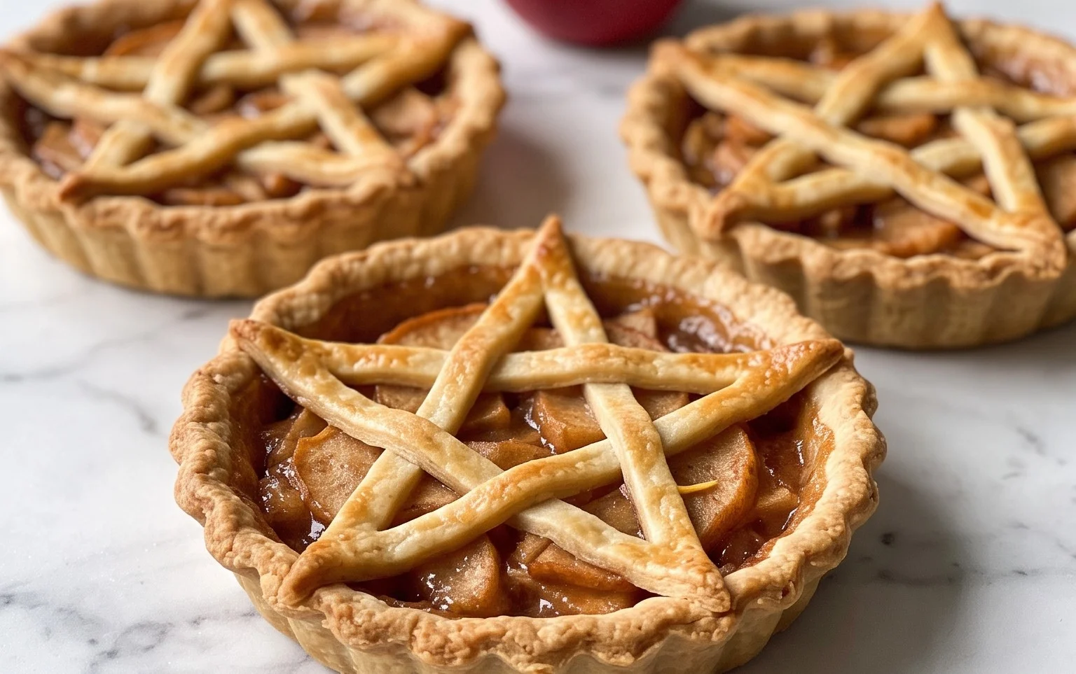 Tarte Pommes Vegane Pentagramme : Recette Mystique