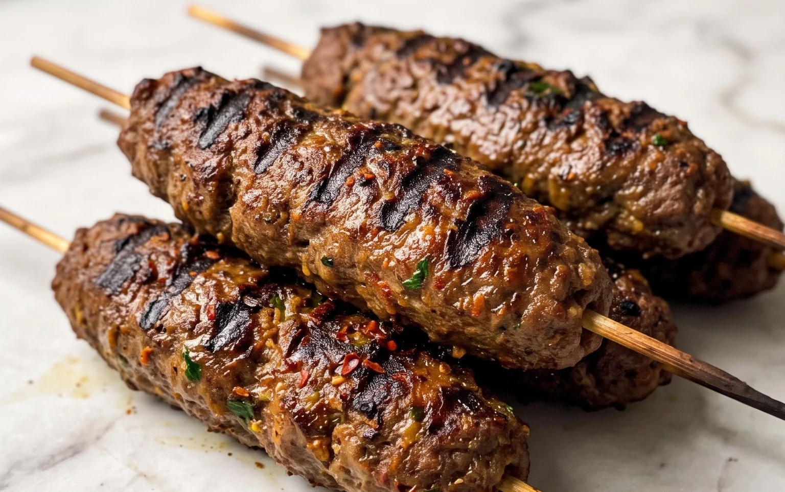 Brochettes Kefta Marocaine Épicée | Viande Hachée